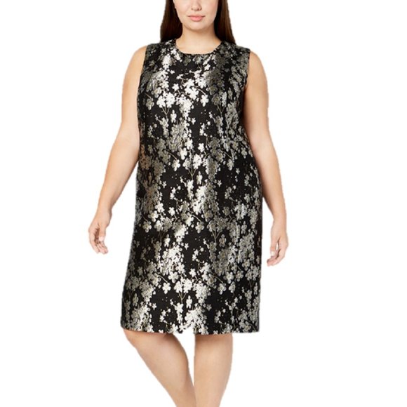 Calvin Klein Dresses & Skirts - NWT Calvin Klein Plus Size Floral Sleeveless Dress